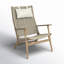 Coastal Teak Outdoor Teak Lounge Chair