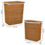 Wicker Laundry Basket with Handles