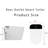 YINGZE 1.28 GPF Wall-Mount Smart Toilet with Bidet, Rear Outlet, Auto Open/Close & Flush, Heated Seat, Warm Water & Dryer, Night Light