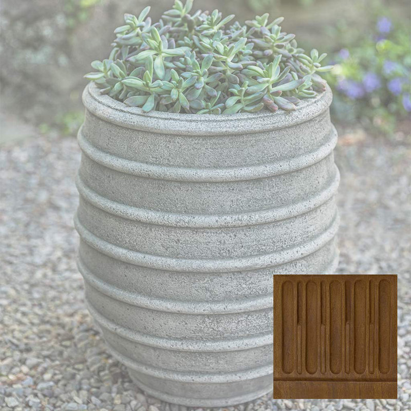 Pot de fleurs en béton coulé Ténériffe, Pietra Nuova