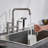 Clihome Kitchen Faucet with Side Spray-79486352