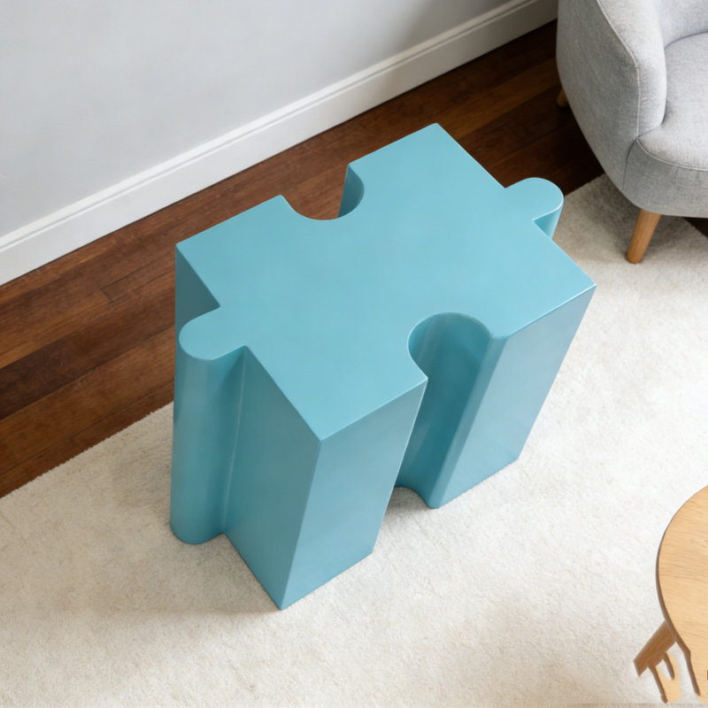 Table d'appoint Art, Light Blue-1