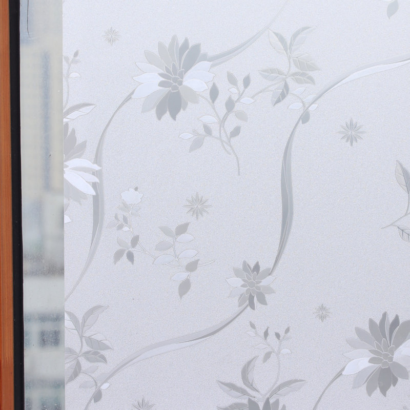 Décalcomanie de vitrail en verre givré 5,4 po x 78,7 po