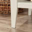 Table de chevet, finition blanche