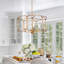 Lustre tambour 4 lumières Parmer