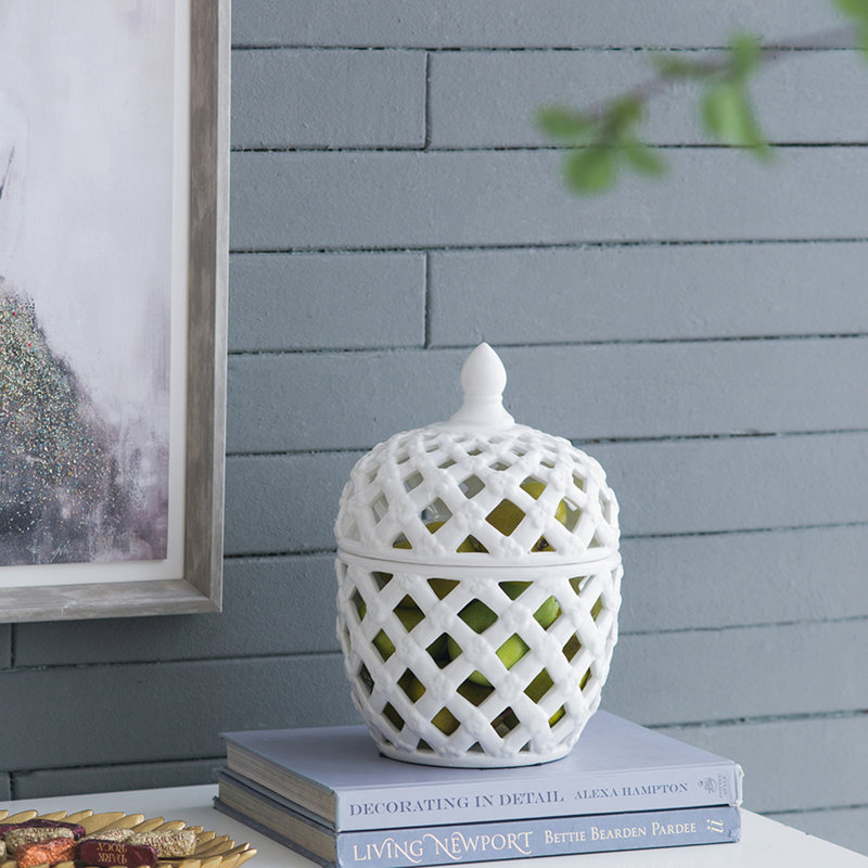 Ballas Bird Lidded Jar