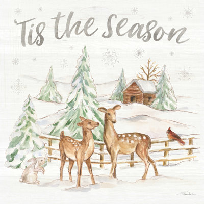 «Winter Wonderland VI» par Silvia Vassileva, impression sur toile tendue