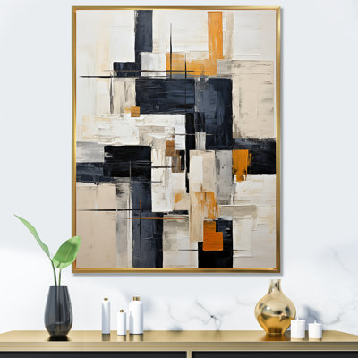Ivory Illusions Abstract Shapes II - Abstract Shapes Wall Art