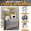 Stainless Steel Top Height-Adjustable Work Table