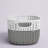 Simplify Polypropylene Decorative Basket-174095574-174095571-241674163