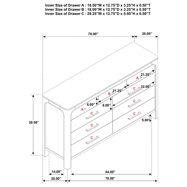 Dimensions du produit