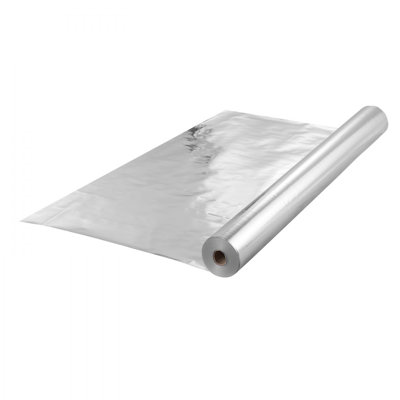 Double Reflective Insulation Roll Woven Fabric Radiant Barrier 3000 in x 48 in x 6.5 mil