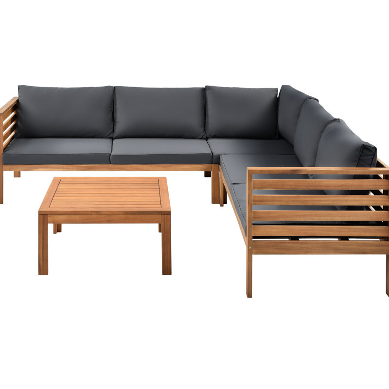 Extérieur avec pieds - eau, assise en bois au design moderne - siège confortable