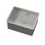 Évier à lessive 23 po - 23 po x 18 po x 12 po Évier utilitaire encastré à simple cuve profonde en acier inoxydable de calibre 16 pour salle de lavage