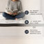 Matelas hybride ultra moelleux 12 po Chime-48631266
