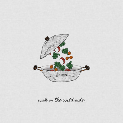 Wok du côté sauvage - impression