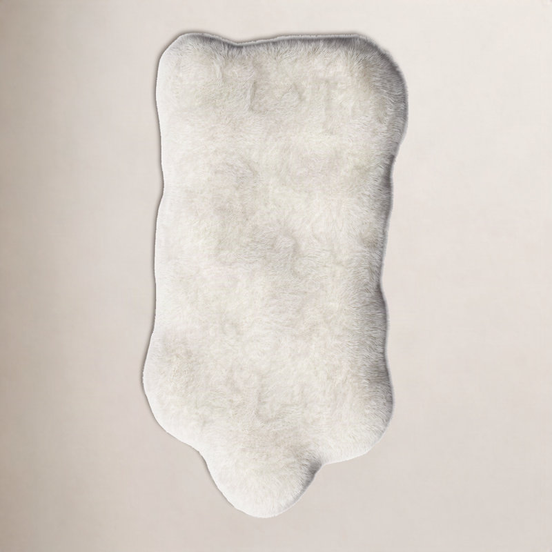 Stacey Sheepskin Rug, Cream