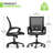 Ergonomic Swivel Home Office Chair Adjustable Lumbar Support, Height, and Tilt Function, Comfortable Design for All-Day Productivity-98598237