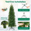 Lighted Artificial Pine Christmas Tree