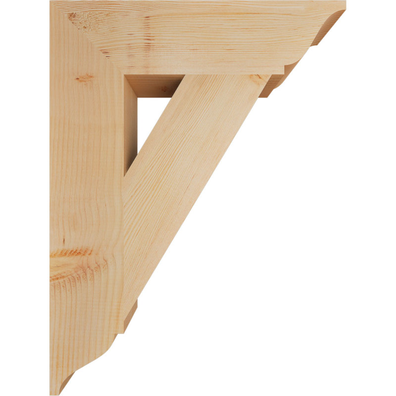 Support traditionnel, H 32 po x l 5,5 po x P 24 po, Douglas (lisse)