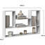 Huntingburg 5 Piece Bracket Shelf