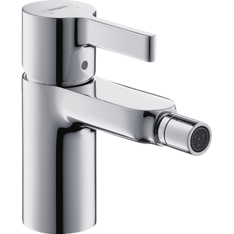 Robinet de bidet à poignée simple Metris S, Chrome