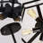 Akeyla 6 - Light Lantern Geometric Chandelier