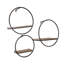Sculpture murale décorative ronde en métal pour décoration intérieure-1358845746