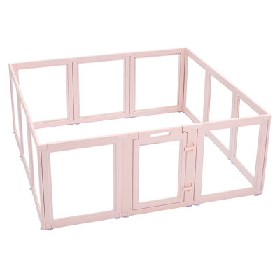 Boîte de mise-bas pour chien avec fenêtre transparente pour chien X-Large