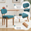 Ensemble de salle à manger 78 po, table de rangement et chaises rembourrées 4/6/8 pour 4 à 8 personnes, salle à manger, cuisine-1108651624-1110667685
