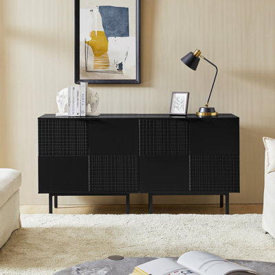 Chedo Metal 2 - Door Accent Cabinet with Drawers