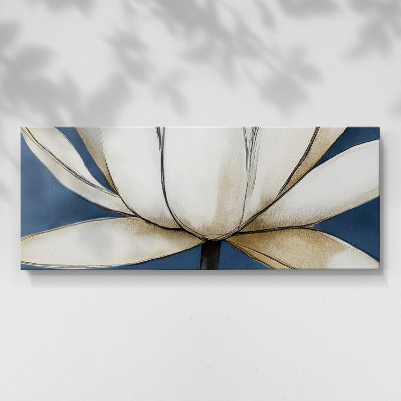 Abstract Series 9 #LXXIX-Wide Gallery Wrapped Canvas, 12" H x 30" W