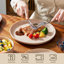 18 Piece Stoneware Dinnerware Set - Service for 6 -108845087