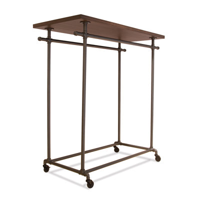 Rowley 48'' Metal Clothing Rack
