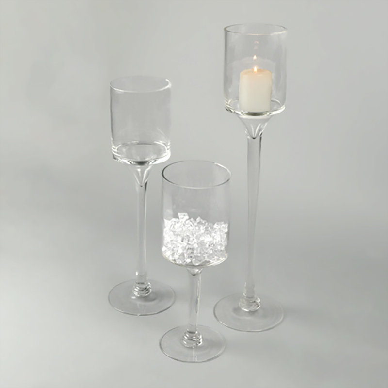 20'' H Glass Hurricane