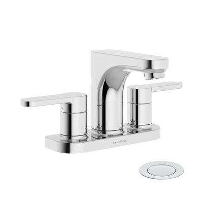 Identity Centerset Faucet with Push Pop Drain