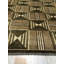 Brown Hand-Knotted Wool Framed Triangles Geometric Modern Contemporary Carpet Rug-1297657643