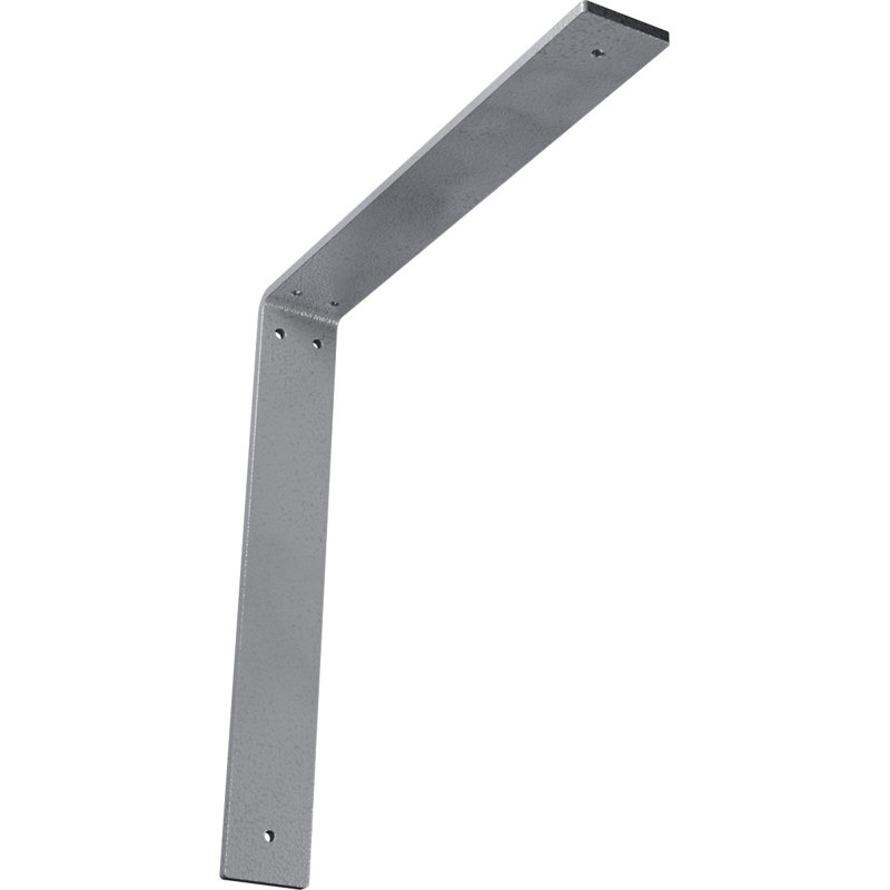 2"W x 14"D x 14"H Hamilton Steel Bracket, Hammered Light Blue, Hammered Light Blue, 14" H x 2" W x 14" D