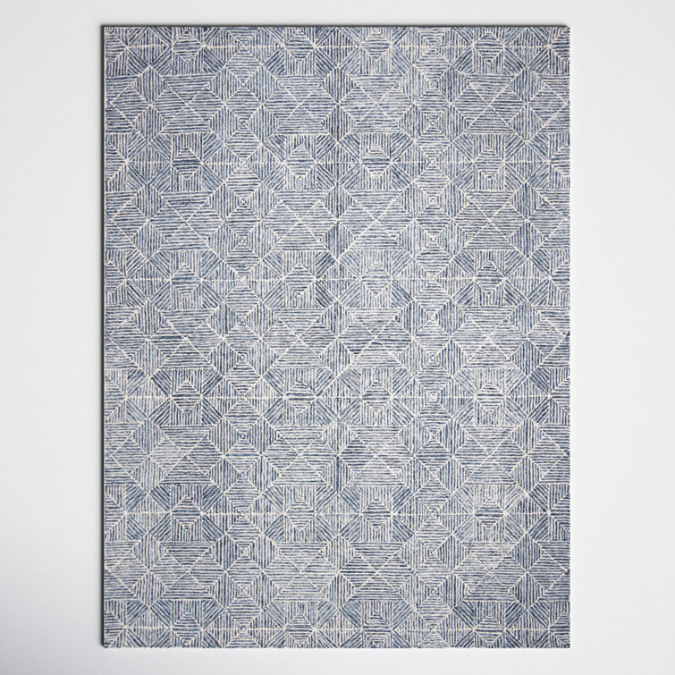 Geometric Hand Woven Area Rug