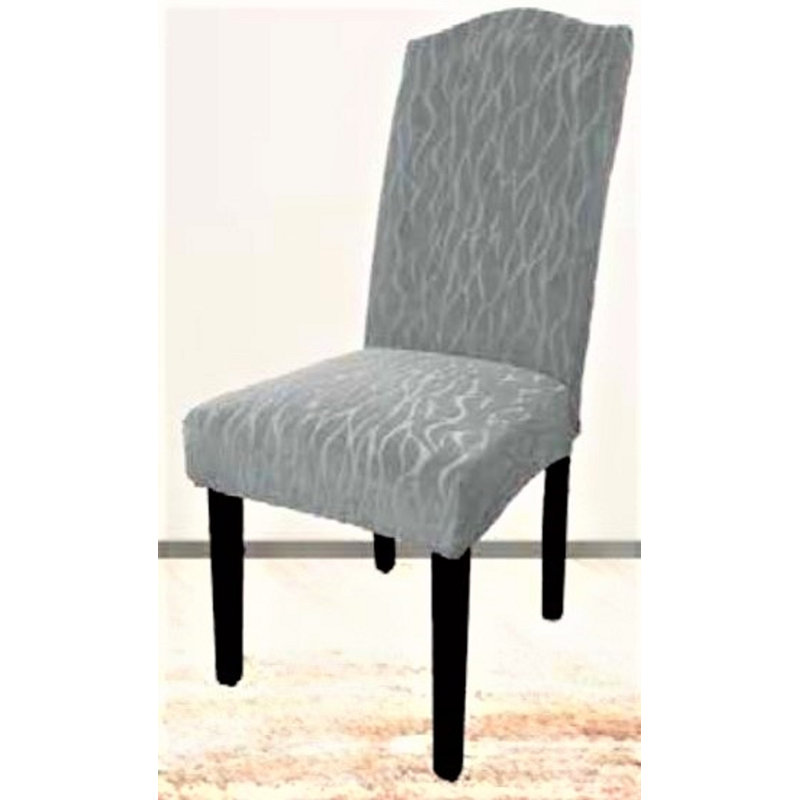 Stretch Dining Chair Slipcover **Cover Only**, Silver