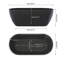  Baignoire de trempage autoportante 63 po. X 31 po. Terrazzo-107134573