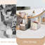 Boîte de rangement pour maquillage, organisateur de pinceaux de maquillage grande capacité, accessoires de coiffeuse, pour comptoirs de salle de bain