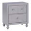 Table de chevet transitionnelle 1Pc