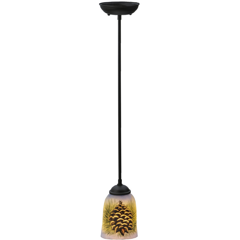 Rustic Lodge 1 - Light Pendant, 29.5" H x 5" W x 5" D