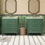 Ensemble de meuble-lavabo sur pied 60 po avec lavabo en céramique 60 po