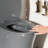 Bathroom Toilet 002 In Grey, 1/1.60 , Water Elongated Comfort Height Floor Mounted With Secure Soft Closing Seat Grey Toilet, , Stimulating