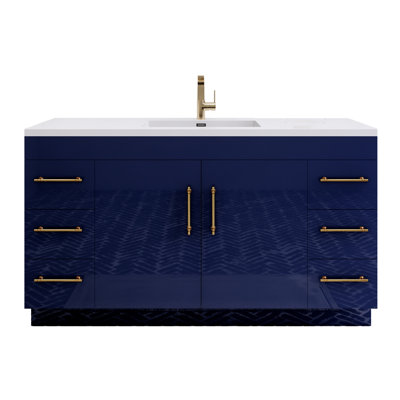 Meuble-lavabo simple 60 po