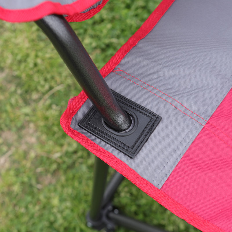 2-Pack Shanel Folding Camping Chair with Canopy – UV-Protective, Mesh, Cup Holders, Portable Steel Frame, 14lbs, Easy Setup