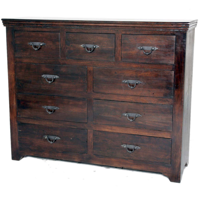Commode 9 tiroirs Aster