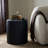 Layo End Table-Black Resin